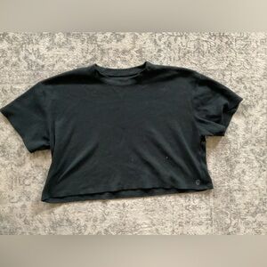Gilly Hicks Black Waffle Knit Set